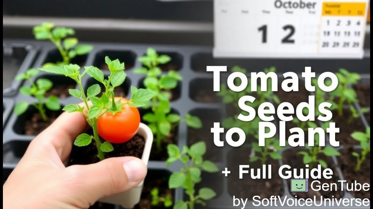 How to Grow Tomatoes From Seeds Seeds to Transplant Start to End