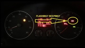 Brake Light Flashing and Beeping Volkswagen Jetta Golf Passat