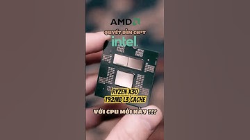AMD quyết tâm DÌM Intel với CPU CỰC BÁ ĐẠO NÀY... #shorts #pc #laptop