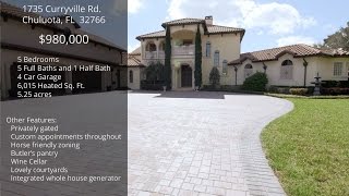 TOUR of 1735 Curryville Rd., Chuluota, FL
