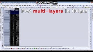 Plot Multiple Layers In Origin