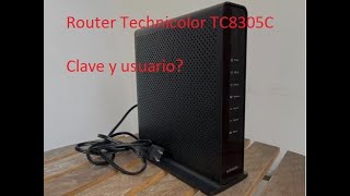Clave y usuario para configurar Router Technicolor TC8305C by SERVICIOS TECNICOS EN SISTEMAS 189 views 4 weeks ago 3 minutes, 54 seconds