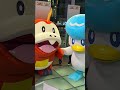 Sprigatito, Fuecoco &amp; Qualxy Arrive at Nintendo NY to Celebrate Scarlet &amp; Violet! 🍃🔥💦 #shorts