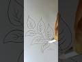 Leaf Drawing easy🌿 How to draw leaf#creative #sketch #howtodraw