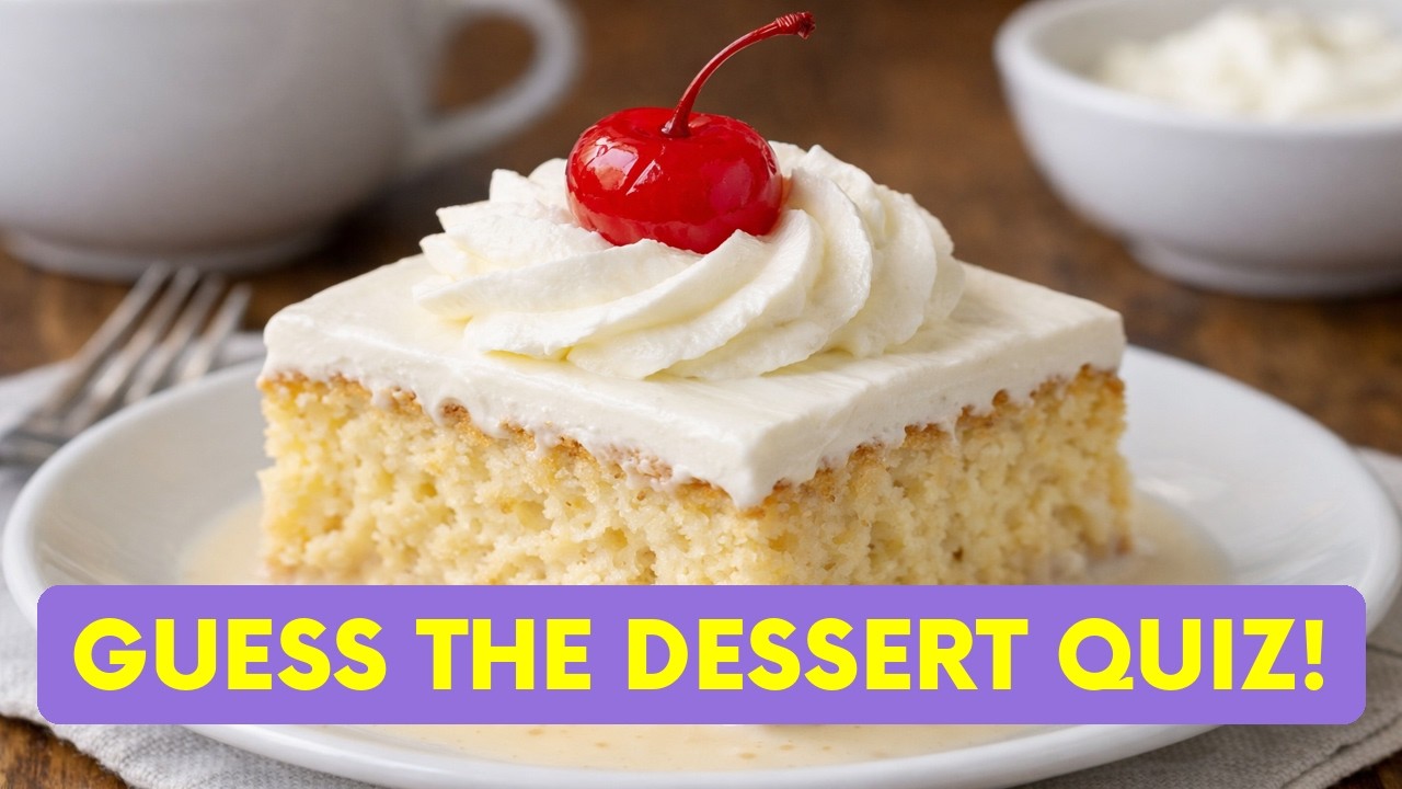 Сможете ли вы назвать эти 30 сладких лакомств за 7 секунд?