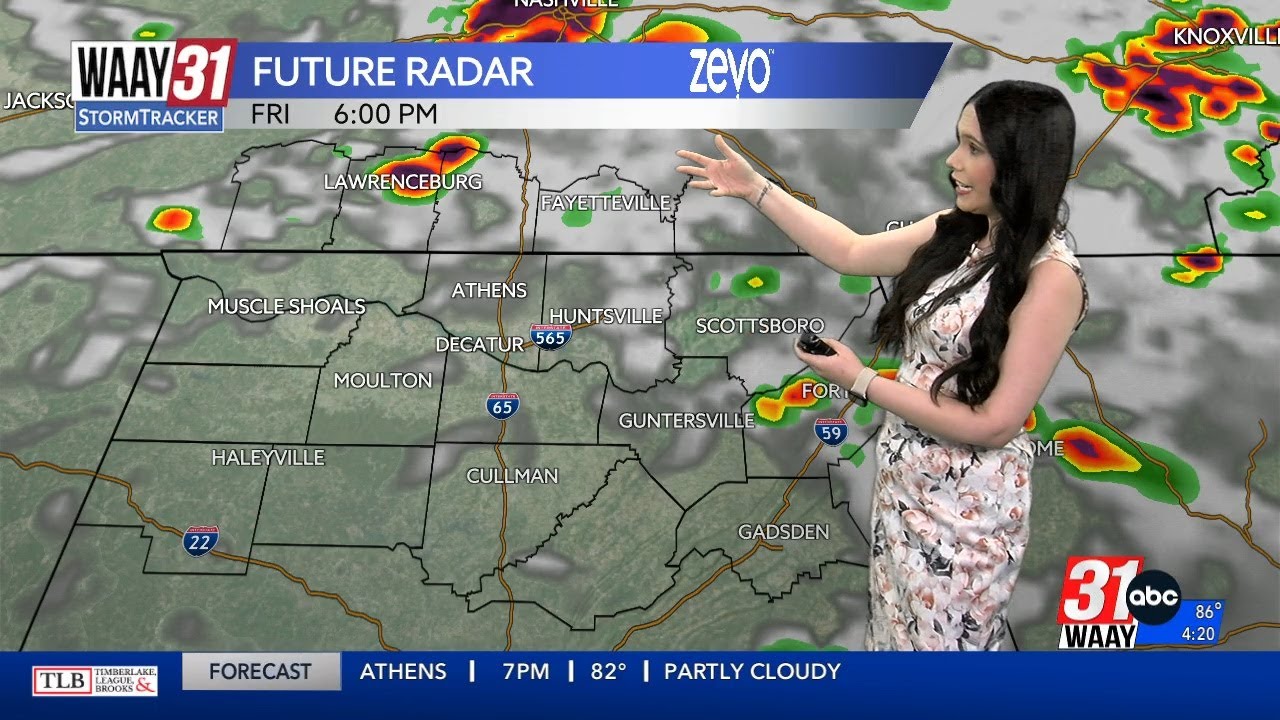 Some rain this evening, rain chances go up for the weekend - YouTube
