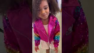 Birthday Behavior!! #scarlettgray #shorts #birthdaygirl #curls #curlygirl