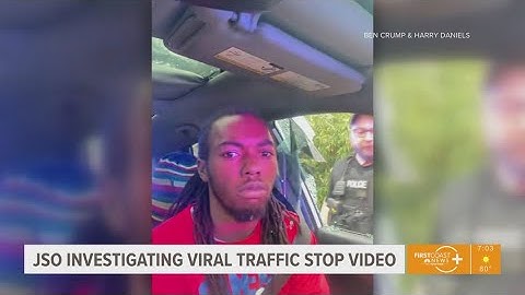 Police report of viral JSO traffic stop video says man was 
