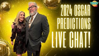 2024 Oscar Predictions LIVE Chat With Glenn Whipp! | Academy Awards | Oscars