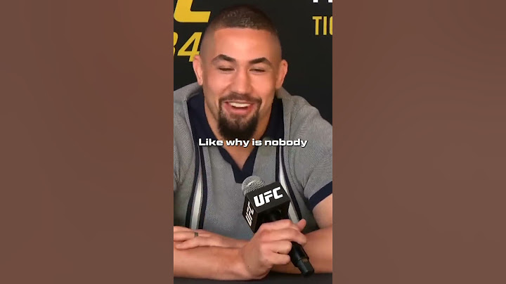 Robert Whittaker on Alex Pereira - "Who let this guy in?" 😳
