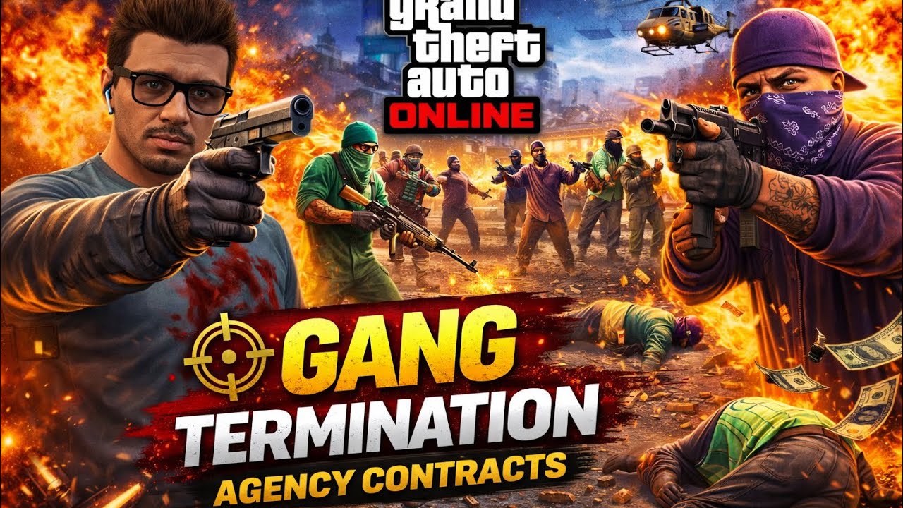 💥 Gang Termination | GTA V Online Agency Contract 💥
