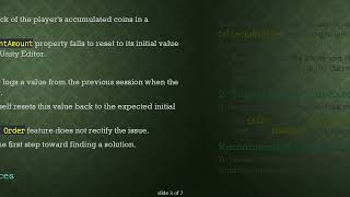 Celebrity Resolving the GameObject Property Value Not Resetting After Game Restart in Unity Profile