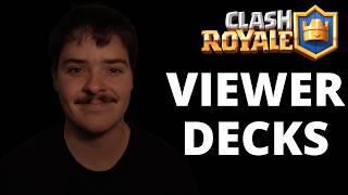 ASMR Clash Royale | Playing YOUR Decks 😴