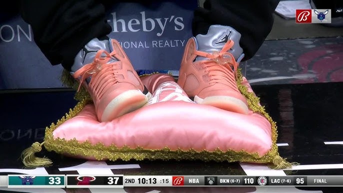 DJ Khaled Brought A LV Pillow To Protect His Shoes From The Basketball  Court 