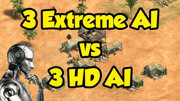 3 Updated Extreme AI vs 3 HD AI