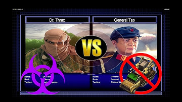 C&C Generals Zero Hour: Toxin General Challenge 5 VS Nuke - Toxin Only, NO QUAD CANNONS