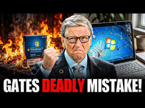 Bill Gates PANICS as Windows 7 Designer EXPOSES Microsoft’s Biggest Mistake!