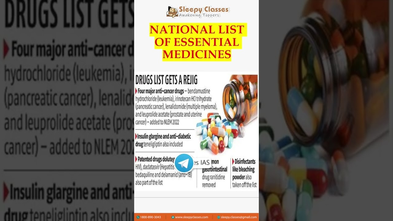 The National List of Essential Medicines