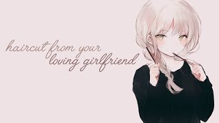 [ASMR] Loving Girlfriend Gently Cuts Your Hair ♥ [Softly Spoken Personal Attention, Crackling Fire]