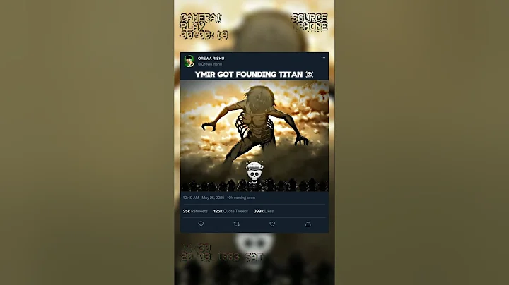 Ymir Got Founding Titan ☠️