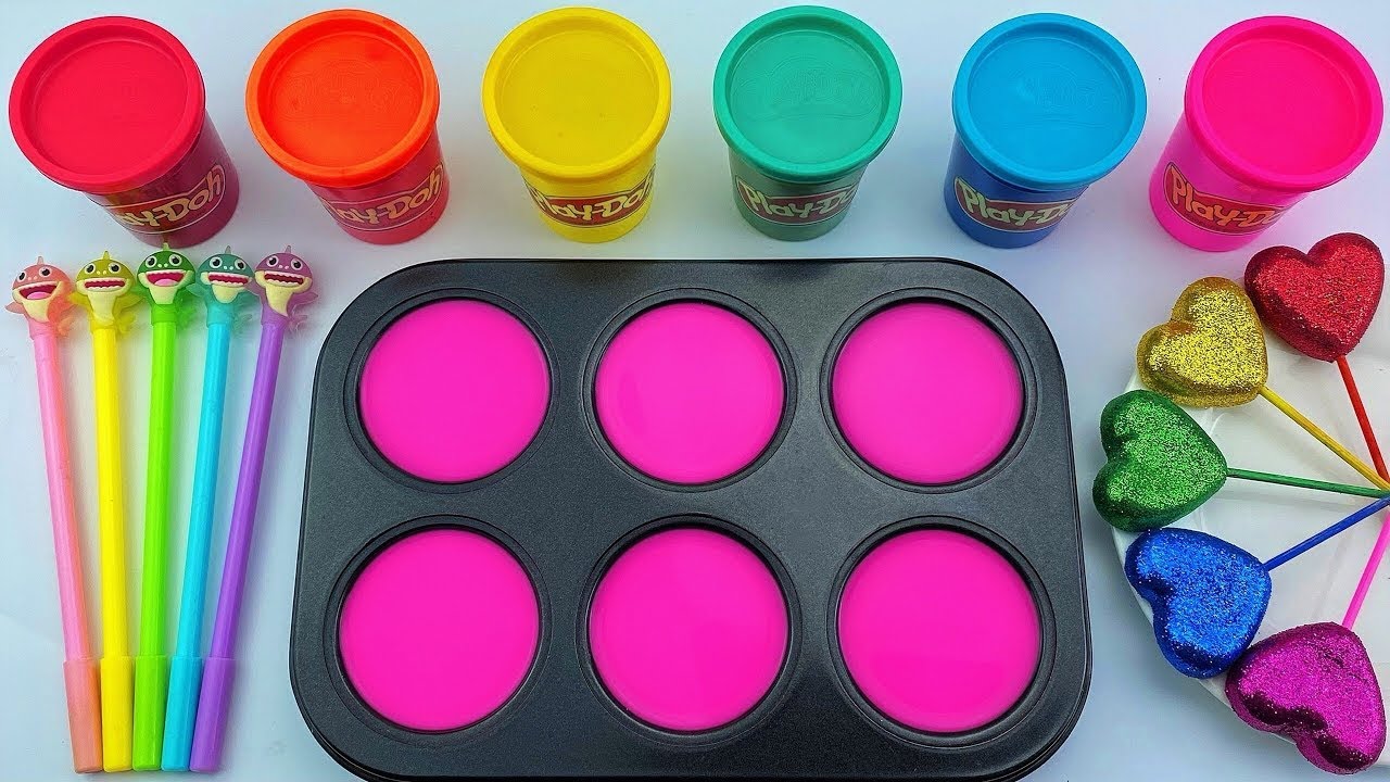 Satisfying Video | DIY How To Make Rainbow Milk Bottle From Mixing Slime Cutting ASMR