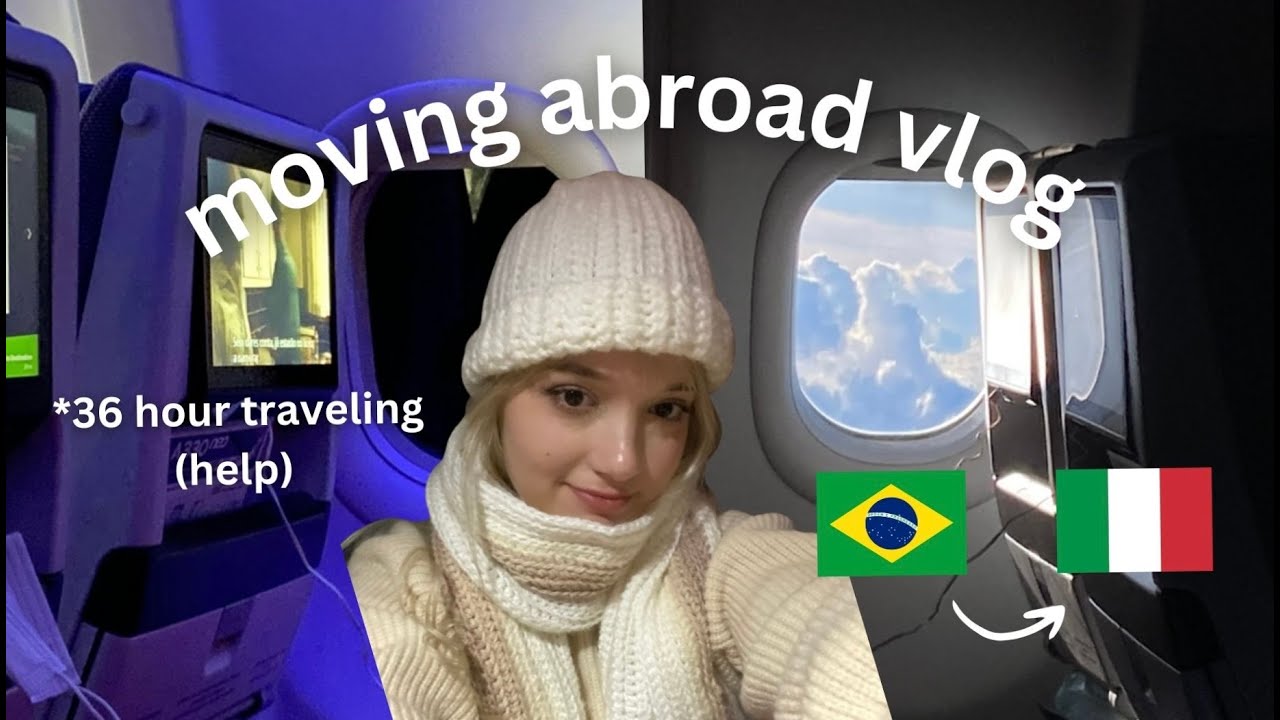 TRAVEL WITH ME TO ITALY moving to another country YouTube