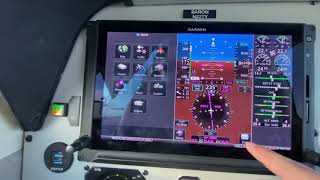 Garmin g500/600txi menus