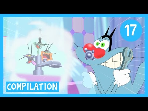 Oggy and the Cockroaches - Gags Compilation HD