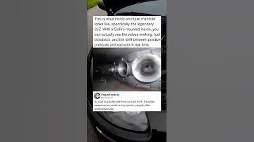 What Happens Inside Your Intake Manifold #car #engine #sound