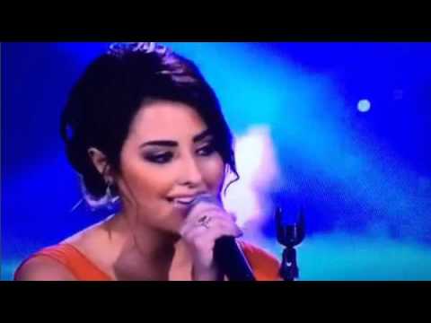 كريستين سعيد من فريق كاظم الحلقه المباشره   