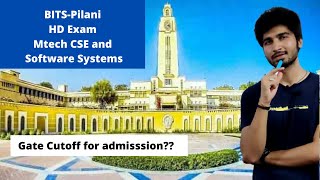 BITS Pilani MTech CSE and Software systems || HD Exam and Gate cutoff for admission screenshot 5