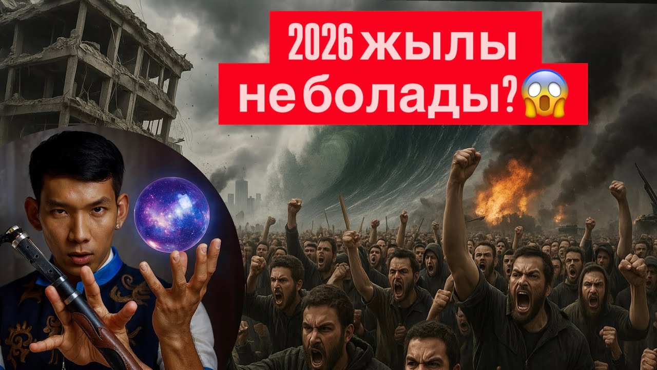 2026 жылы не болады? Қымбатшылық. Әлемдік соғыстар. Жер сілкінсі, су тасқыны. Қазақ көріпкелі