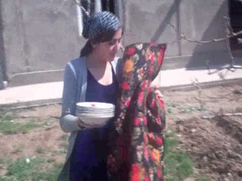 Приготовление суманака. Таджикистан