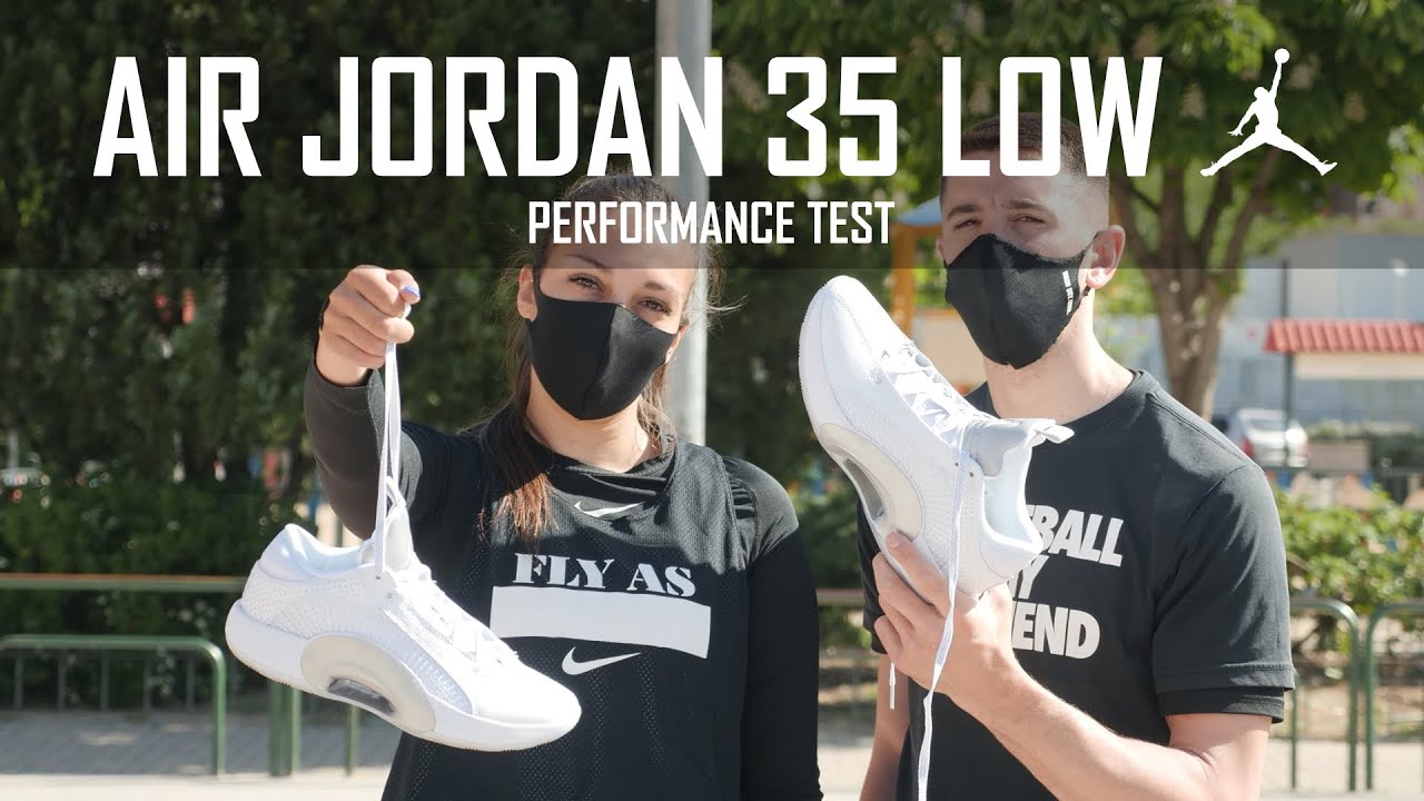 WE GO LOW! LO MÁS NUEVO DE JORDAN AHORA MÁS BAJO Y POLIVALENTE. AIR JORDAN  35 LOW - PERFORMANCE TEST - YouTube