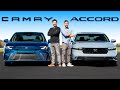 2025 Toyota Camry Vs Honda Accord // Drag &amp; Roll Race