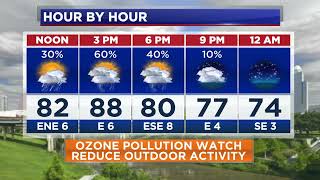 Stormy pattern could be repeated Tuesday