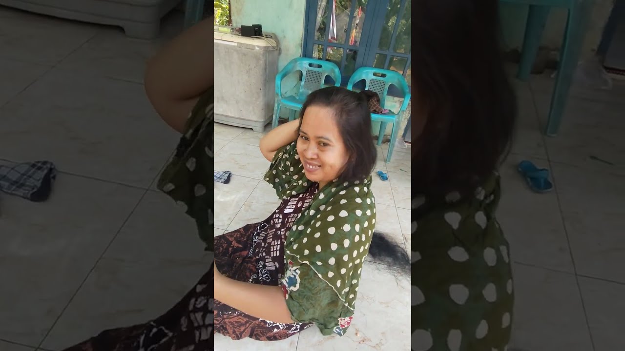 rambut panjang di potong pendek bob || mbak yanti