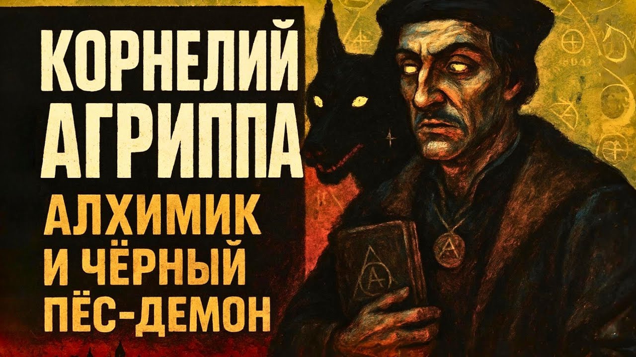 Корнелий Агриппа — Алхимик, которого преследовал ЧЕРНЫЙ ПЁС-демон