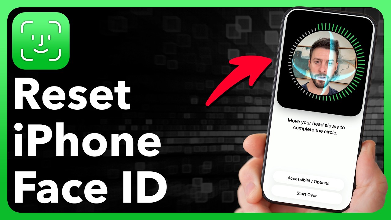 How To Reset Face ID On iPhone - YouTube