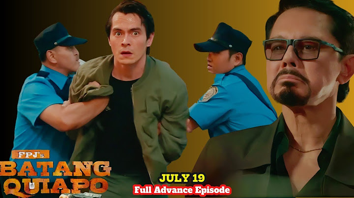 FPJ's Batang Quiapo July 19, 2025 Advance Episode Trailer