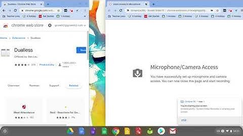 Dualless Chrome Extension