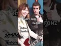 Suzi Quatro as Leather Tuscadero &amp; Henry Winkler as The Fonz on HAPPY DAYS! Detroit born ROCK STAR!!