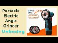 Portable electric angle grinder unboxing shorts
