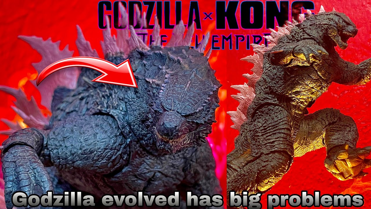 Hiya Toys Exquisite basic ￼Godzilla Evolved Review - Has major issues✋🏻🙂‍↔️￼