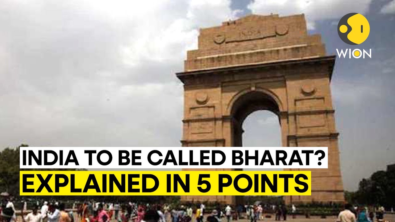 India To Be Called Bharat? Explained In 5 Points l WION ORIGINALS