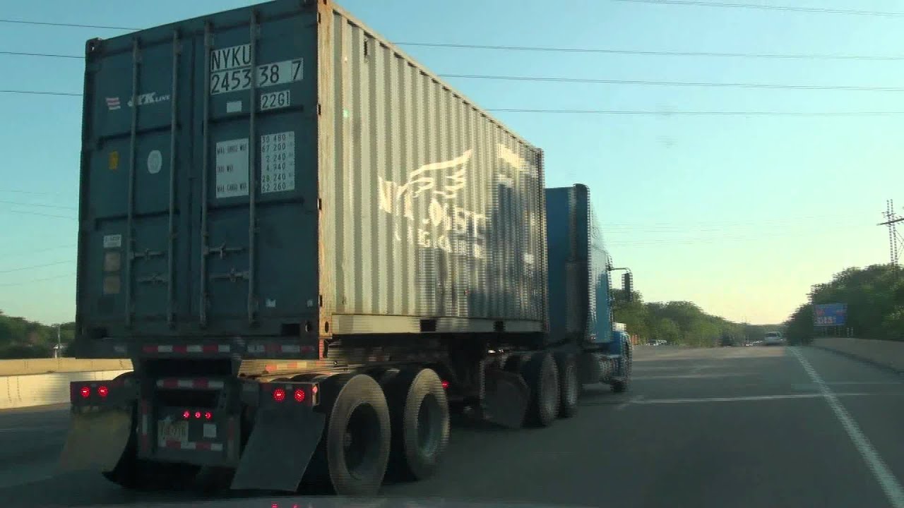 NYK Logistics Container Truck