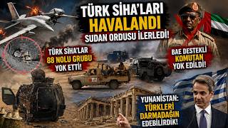 Türk Si̇ha’lari Havalandi Sudan Ordusu İlerledi̇ Türk Si̇ha’lar 88 Nolu Grubu Yok Etti̇ Bae Komutani