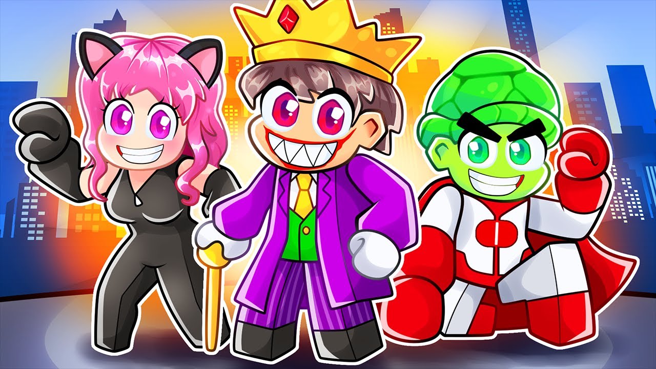 Roblox but We Became The STRONGEST SUPERVILLAINS!