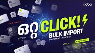 Odoo 19 Contacts Bulk Import Made Easy | Import Customers & Vendors in a Single Click!