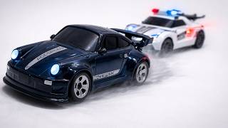 RC Drift Car &amp; RC Tractor Trailer Unboxing Realistic RC Mechanical Sounds | ASMR Video